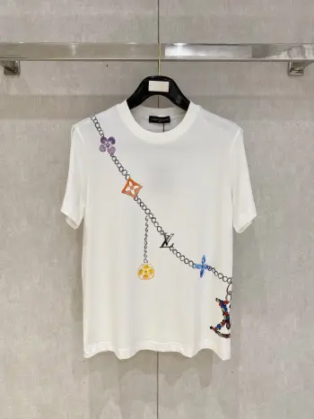 新款短袖圆领T恤 高仿LVT恤/POLO衫