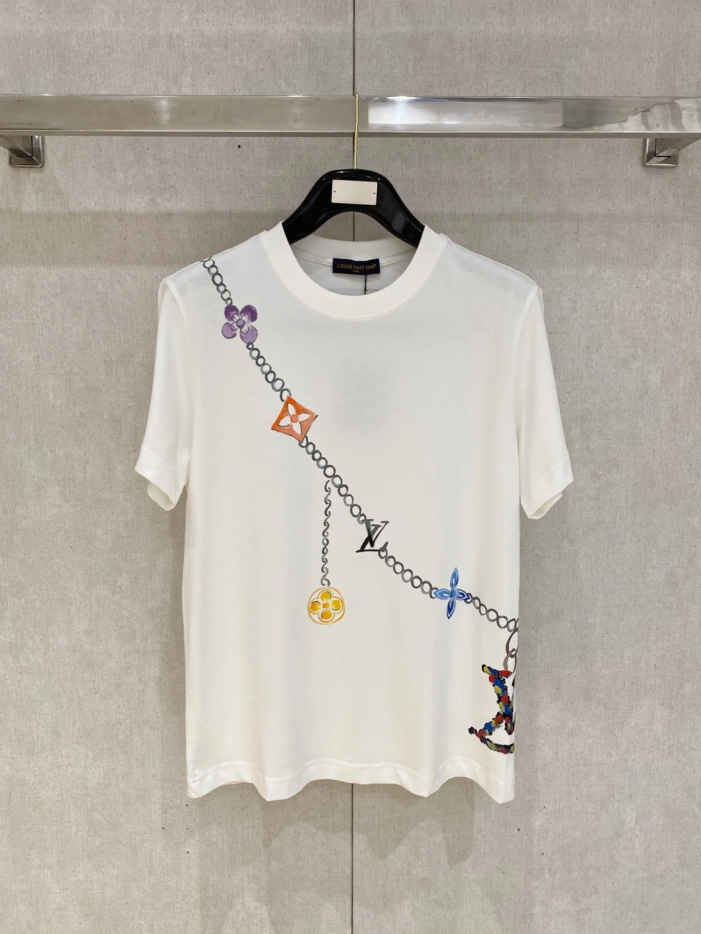 LV 新款短袖圆领T恤 LV 新款短袖圆领T恤