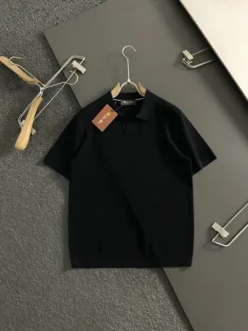 纯色百搭春夏短袖 高仿诺悠翩雅T恤/POLO衫