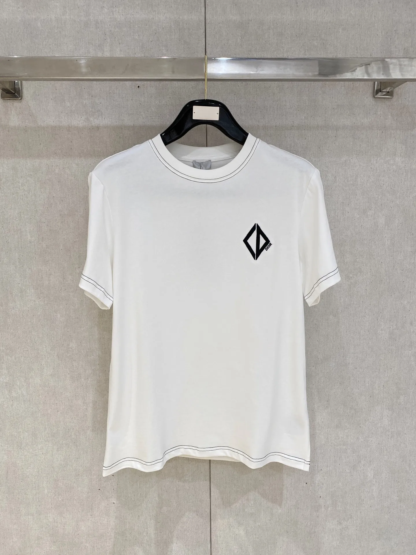 迪奥 新款短袖圆领T恤