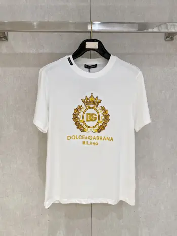 新款短袖圆领T恤 高仿杜嘉班纳T恤/POLO衫