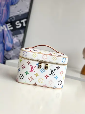M13747 Flip Cover Makeup Bag Women s Handbag Replica Louis Vuitton womens bags