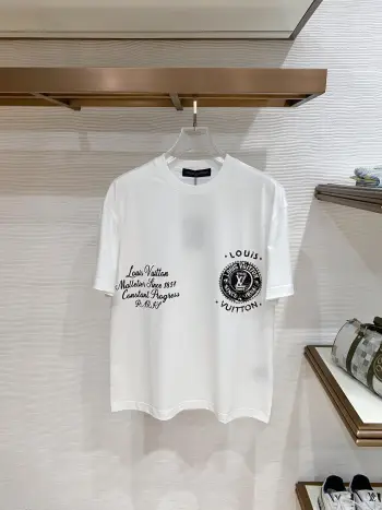 春夏新款圆领短袖T恤衫 高仿LVT恤/POLO衫