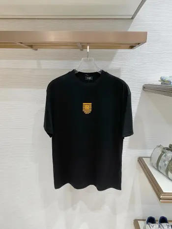 春夏新款圆领短袖T恤衫 高仿芬迪T恤/POLO衫