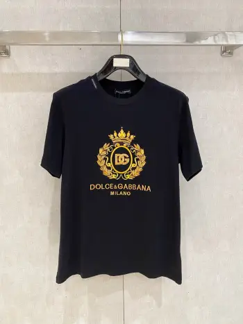 新款短袖圆领T恤 高仿杜嘉班纳T恤/POLO衫