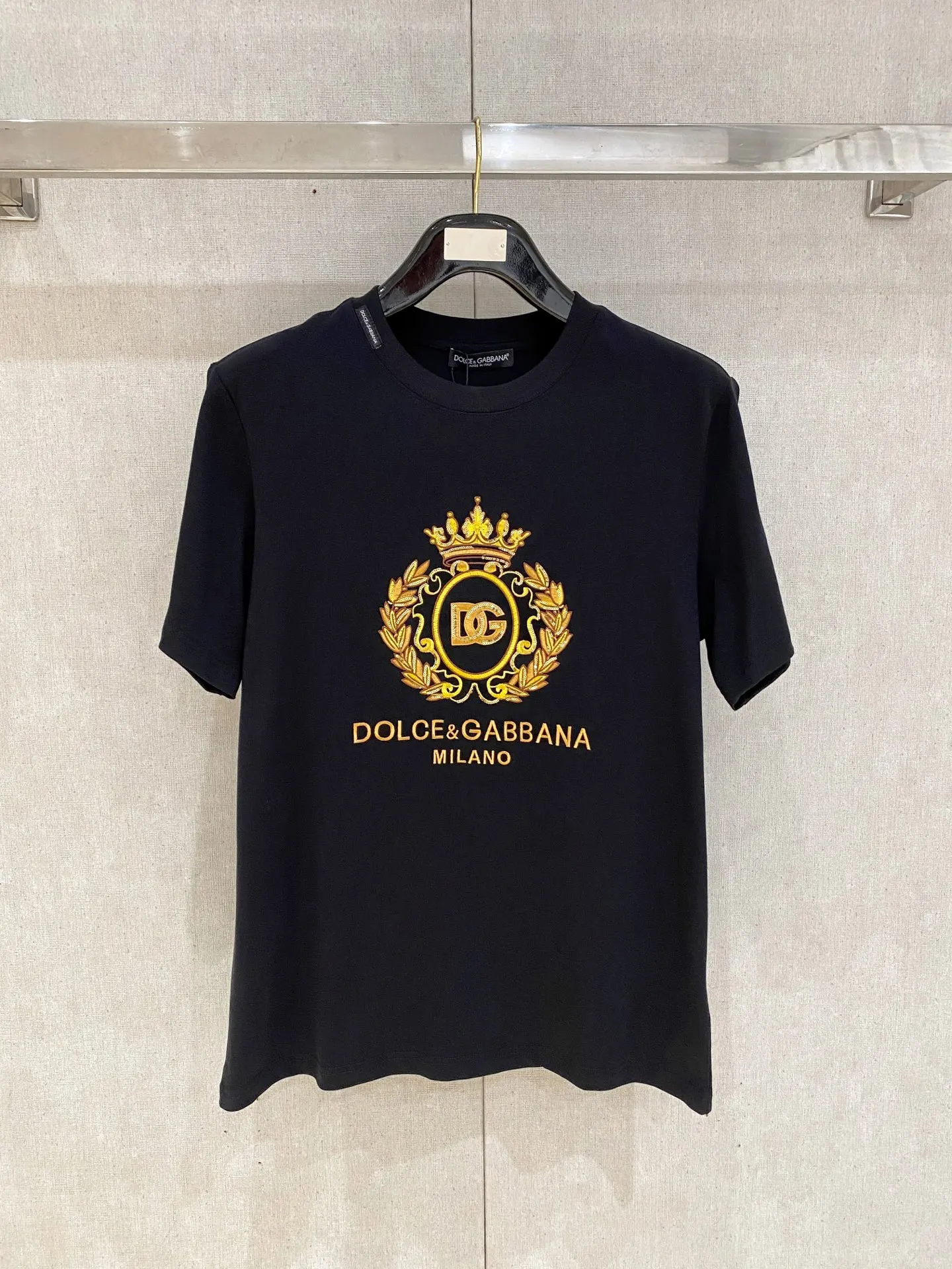 杜嘉班纳 新款短袖圆领T恤 杜嘉班纳 新款短袖圆领T恤