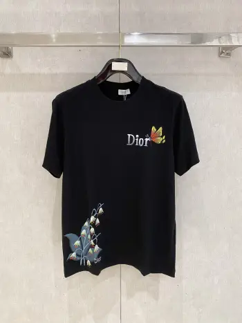 新款短袖圆领T恤 高仿迪奥T恤/POLO衫