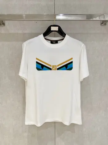 新款短袖圆领T恤 高仿芬迪T恤/POLO衫