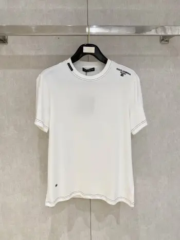 新款短袖圆领T恤 高仿杜嘉班纳T恤/POLO衫