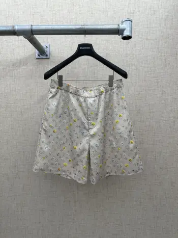 桑蚕丝短裤 高仿LV短裤/沙滩裤