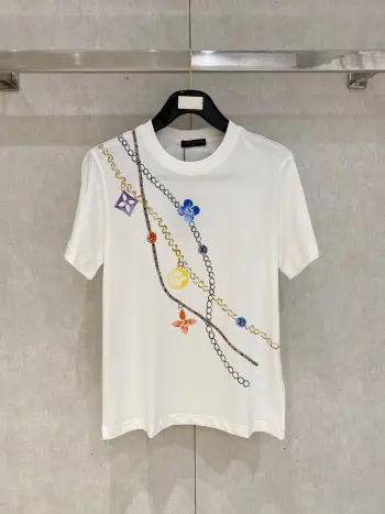 新款短袖圆领T恤 高仿LVT恤/POLO衫