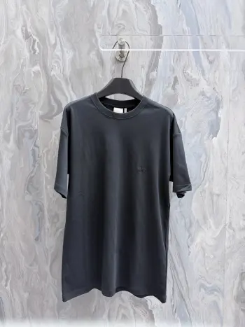 26新款小标刺绣圆领短袖T恤 高仿迪奥T恤/POLO衫