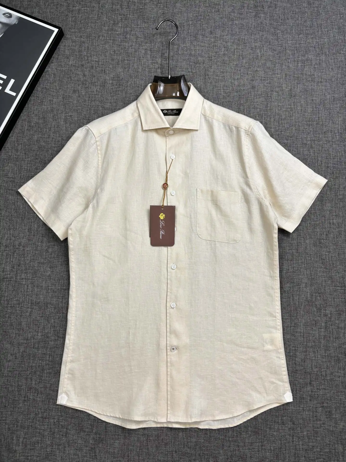 诺悠翩雅 LP亚麻短袖衬衫 诺悠翩雅 LP亚麻短袖衬衫