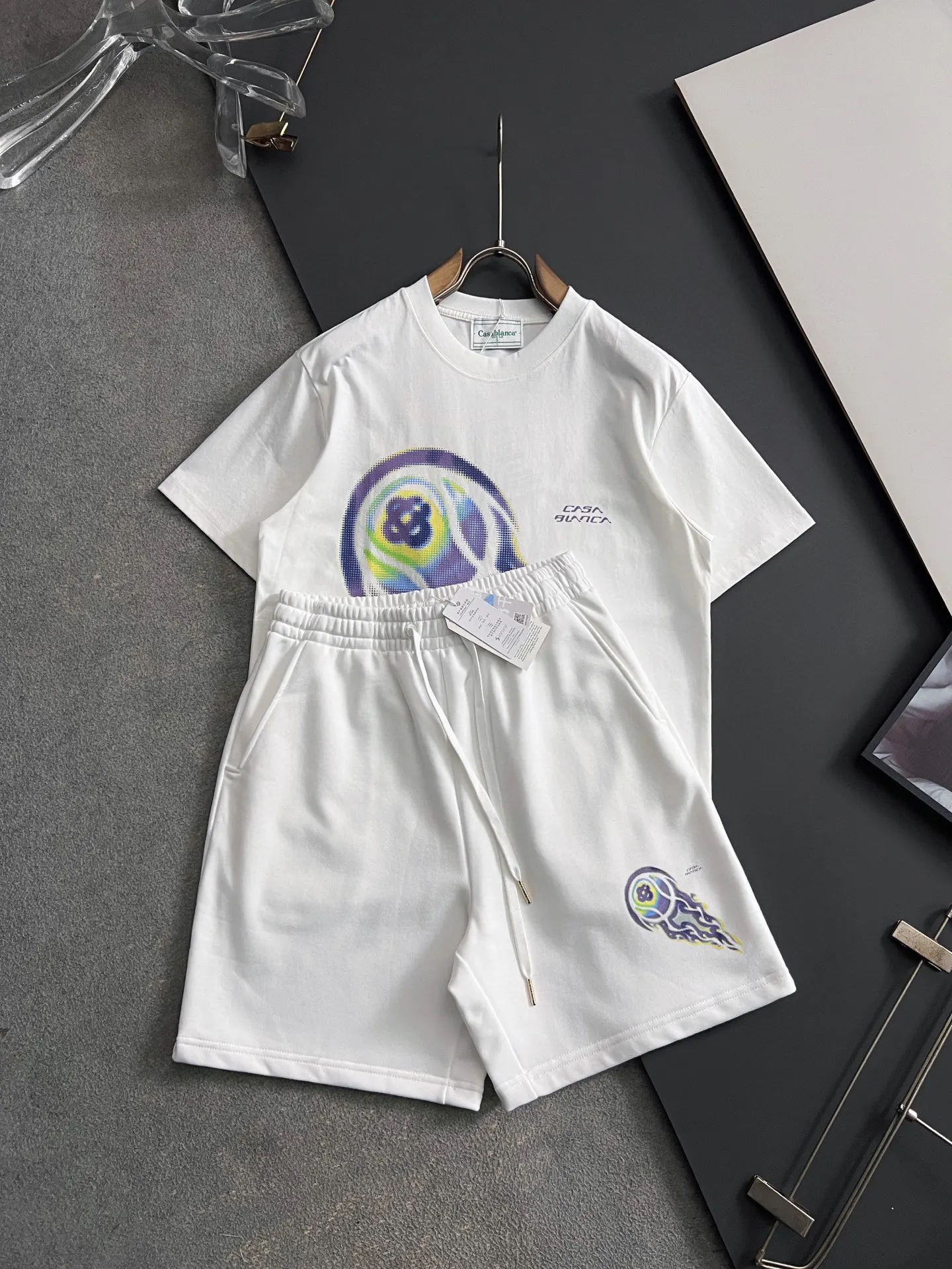 Casablanc 2026 New High Sleeve T-Shirt Set