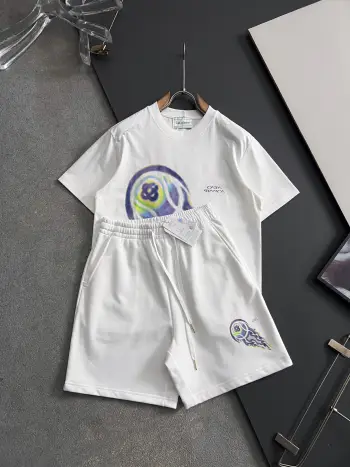 2026 New High Sleeve T-Shirt Set Replica Casablanc Tshirts and Polos