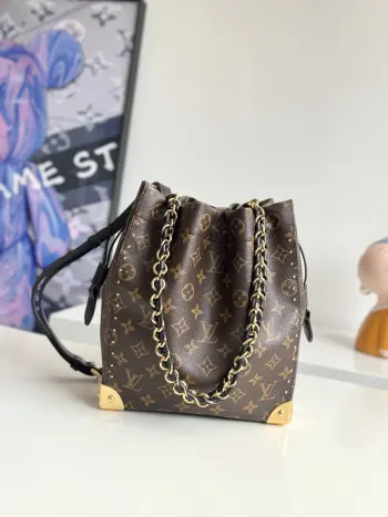 M28515 帆布水桶包 女士斜挎包 高仿LV女包