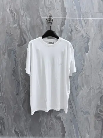  26新款小标刺绣圆领短袖T恤 高仿迪奥T恤/POLO衫