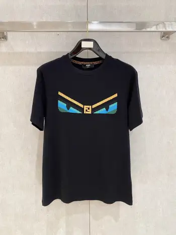 新款短袖圆领T恤 高仿芬迪T恤/POLO衫