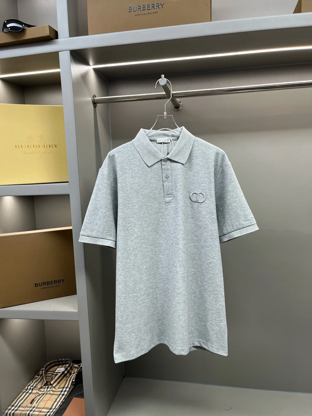 迪奥 CD刺绣新款Polo衫