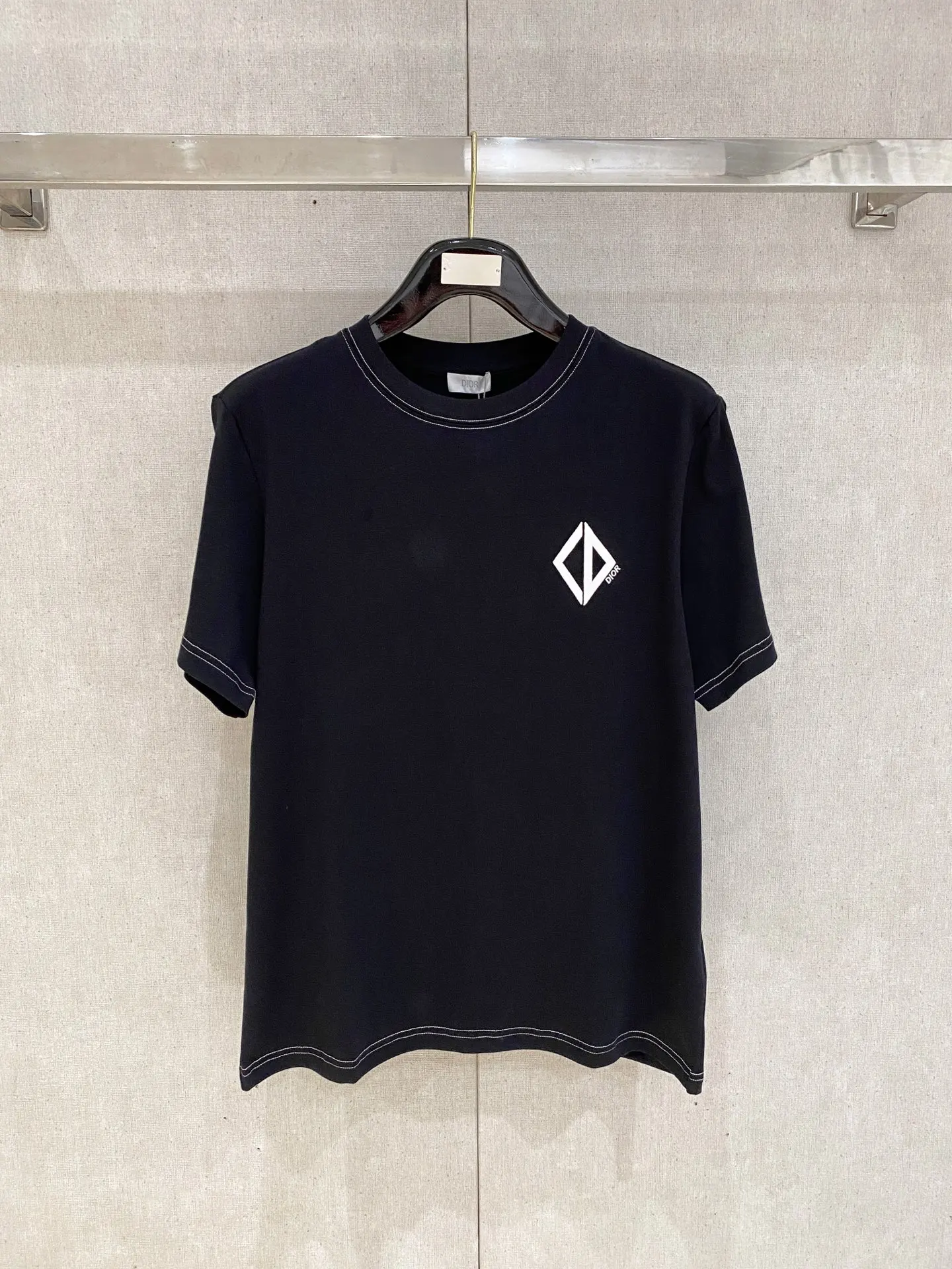 迪奥 新款短袖圆领T恤