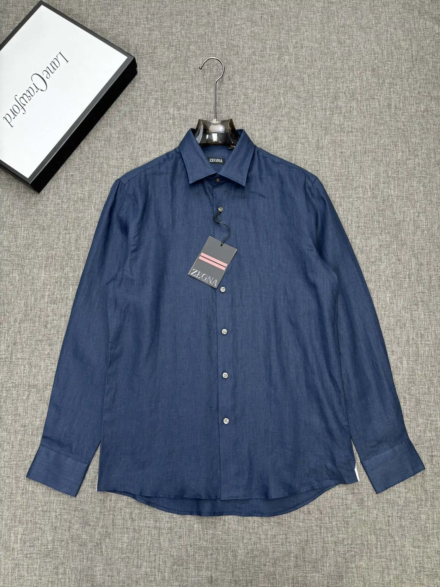 杰尼亚 最全亚麻9色衬衫