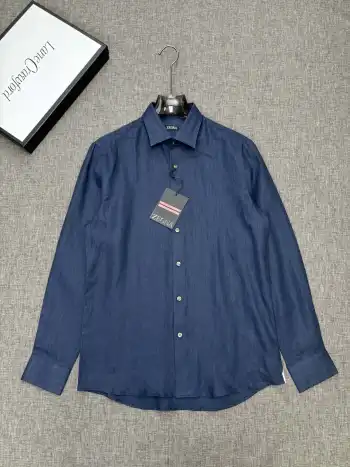 最全亚麻9色衬衫 高仿杰尼亚衬衫