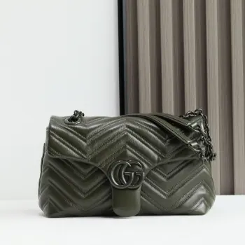 855371 牛皮革手袋 女士斜挎包 高仿古奇女包