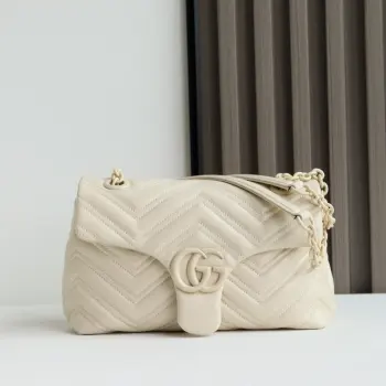 855371 牛皮革手袋 女士斜挎包 高仿古奇女包