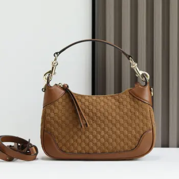 855252 双锁扣手袋 女士单肩包 高仿古奇女包