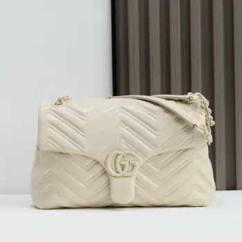 850676 切面链式包带手袋  女士斜挎包 高仿古奇女包