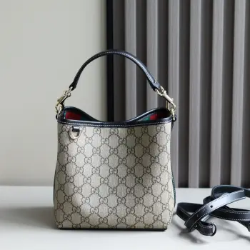 815118  小水桶购物袋 女士斜挎包 高仿古奇女包