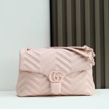 850676 切面链式包带手袋 女士斜挎包 高仿古奇女包