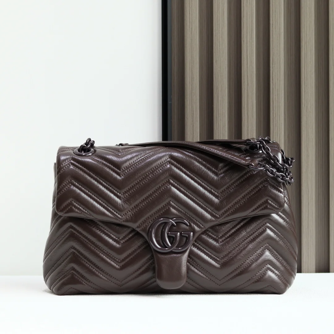 古奇 850676 切面链式包带手袋 女士斜挎包 