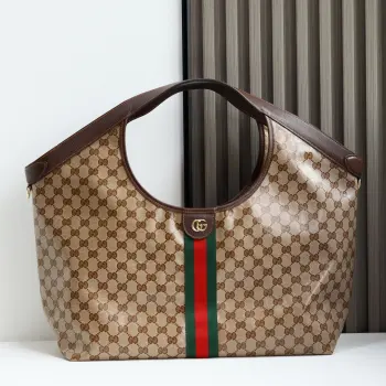 853971 春夏羊皮革手袋 女士手提包 高仿古奇女包