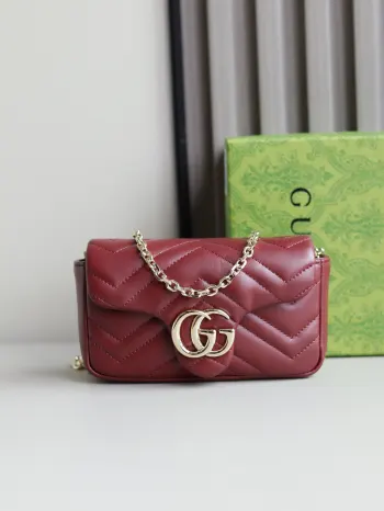 841290 品牌双G切面链式包 女士斜挎包 高仿古奇女包