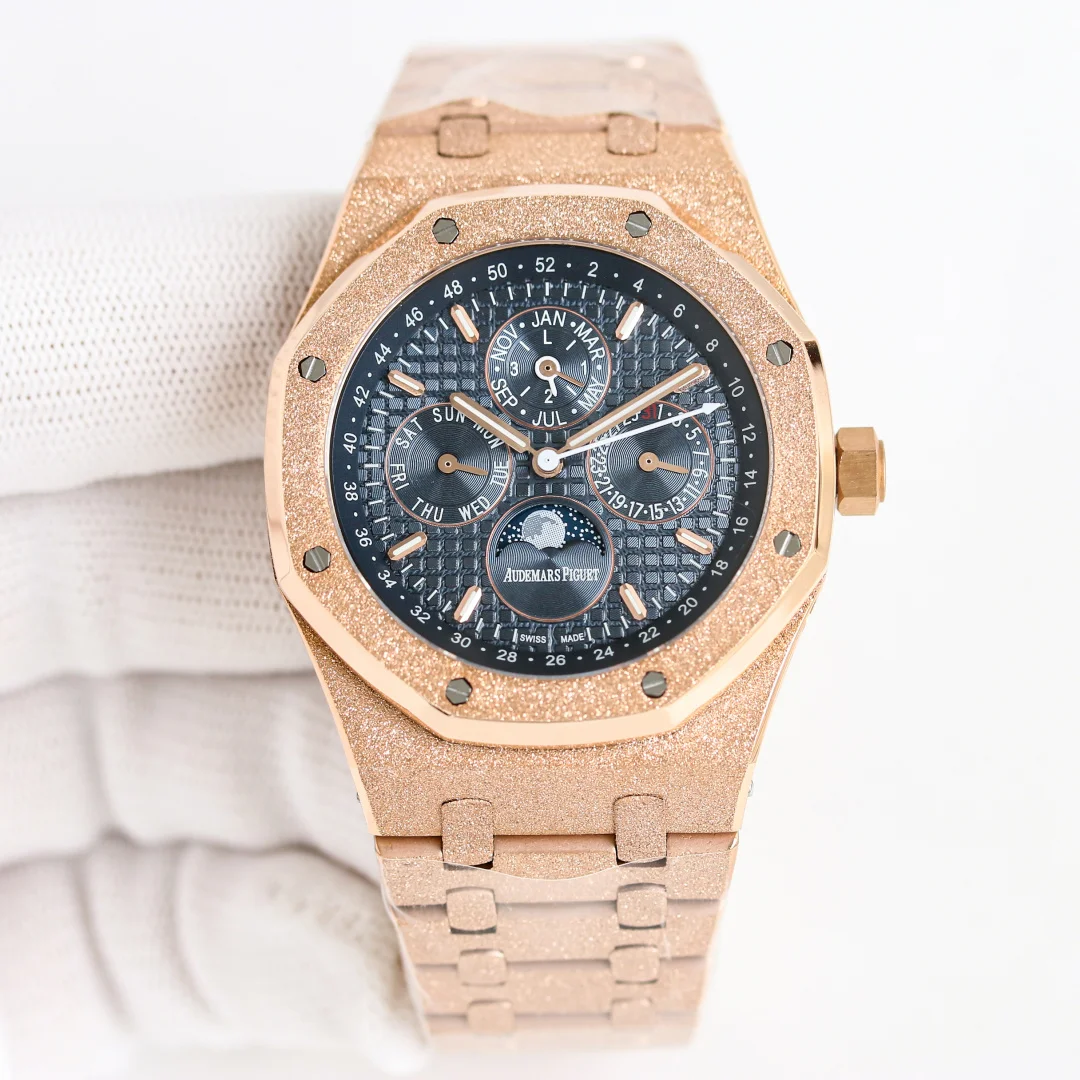 Audemars Piguet R68 Royal Oak Frosted Gold Watch Men s Mechanical Watch