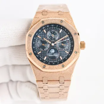 R68 Royal Oak Frosted Gold Watch Men s Mechanical Watch Replica Audemars Piguet Mens Watches