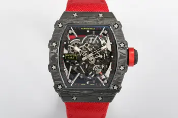 一体机芯 白宝石避震双发条腕表 男士机械腕表 高仿理查米尔男士腕表