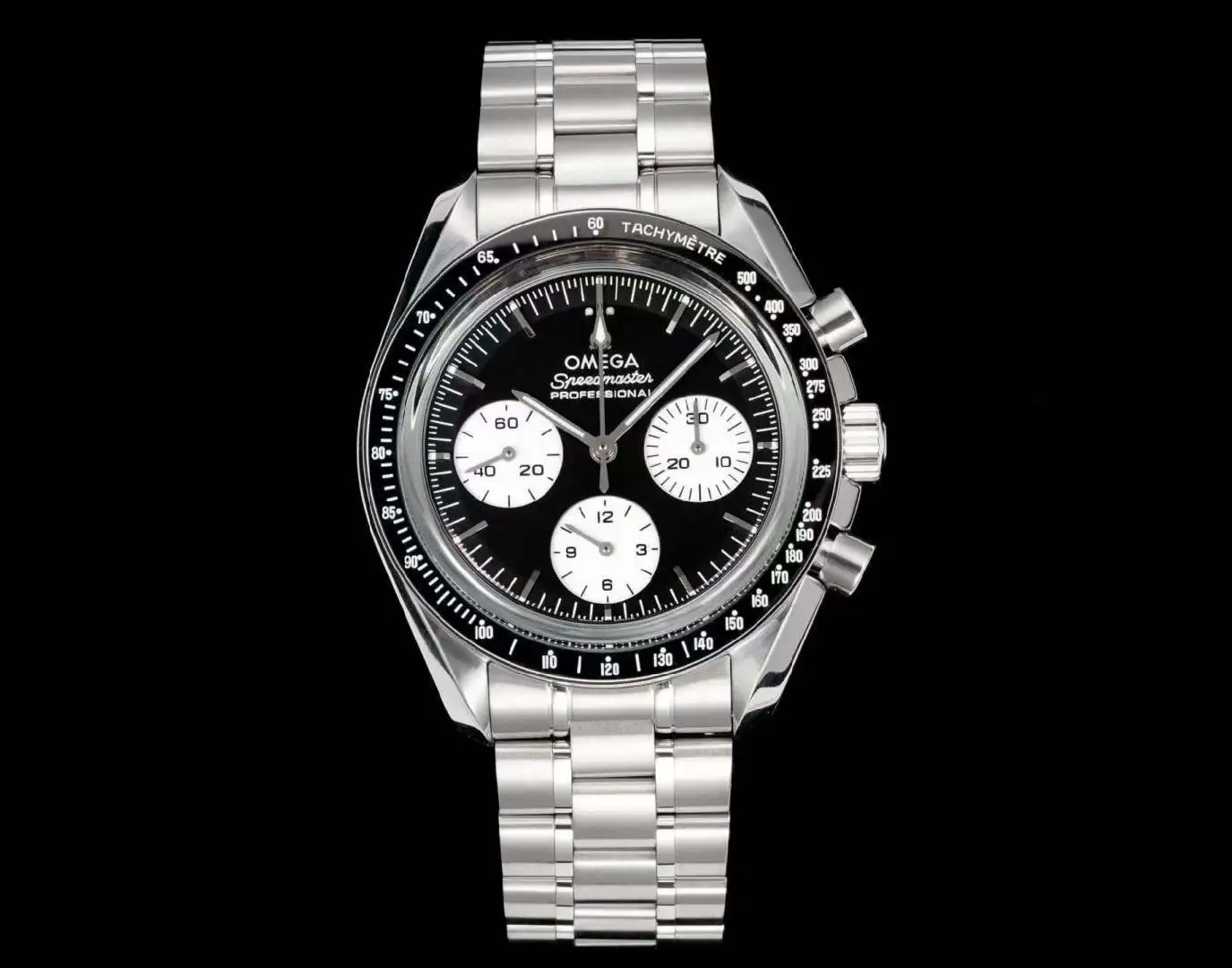 OMEGA 3126 Super Panda Reverse Moon Phase Watch Men s Mechanical Watch