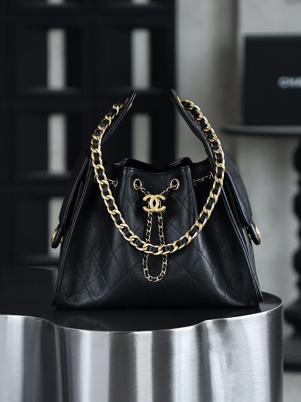 Chanel This season s bag king hippie bag women s crossbody bag