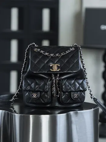 Frog Backpack Double Shoulder Bag Replica Chanel backpacks