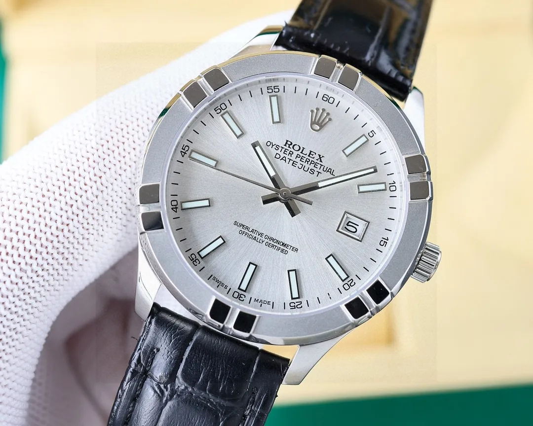 ROLEX Log Series 316L Stainless Steel Case Men s Watch Men s Mechanical Watch