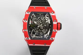 一体机芯 白宝石避震双发条腕表 男士机械腕表 高仿理查米尔男士腕表