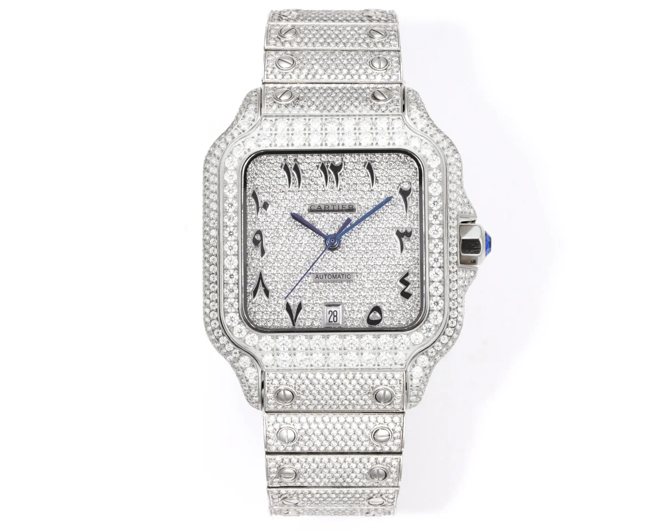 Cartier True Moissanite Starry Sky Series Men s Mechanical Watch Cartier True Moissanite Starry Sky Series Men s Mechanical Watch