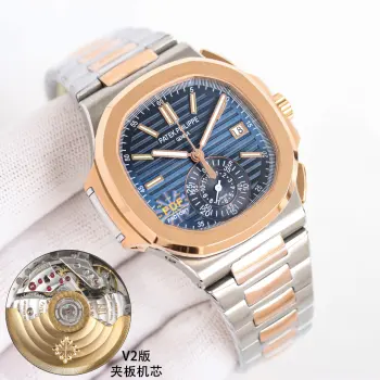 5980 多功能计时码表  男士多功能机械腕表 高仿百达翡丽男士腕表