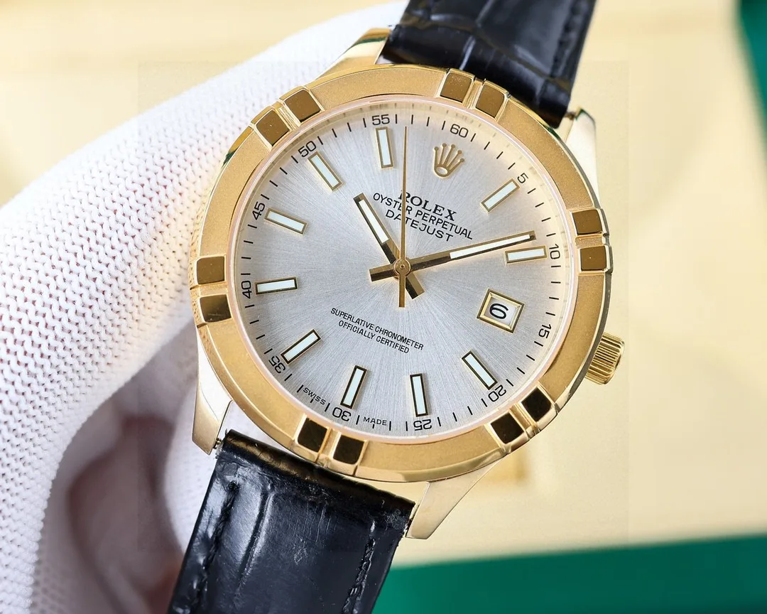 ROLEX Log Series 316L Stainless Steel Case Men s Watch Men s Mechanical Watch