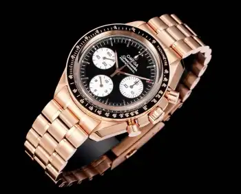 3126 Super Panda Reverse Moon Phase Watch Men s Mechanical Watch Replica OMEGA Mens Watches