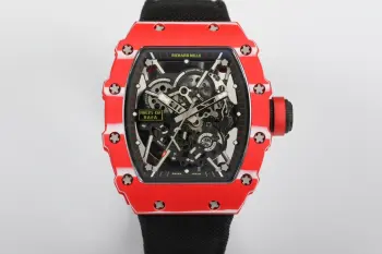 一体机芯 白宝石避震双发条腕表 男士机械腕表 高仿理查米尔男士腕表