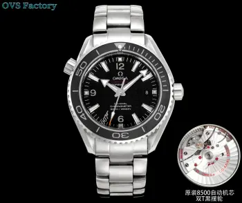 8500 movement balance wheel with weight screw men s mechanical watch Replica OMEGA Mens Watches