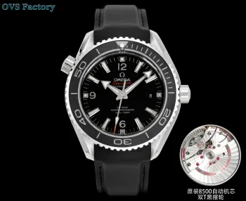 8500 movement balance wheel with weight screw men s mechanical watch Replica OMEGA Mens Watches